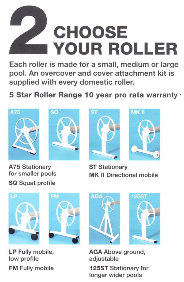 Daisy pool roller range
