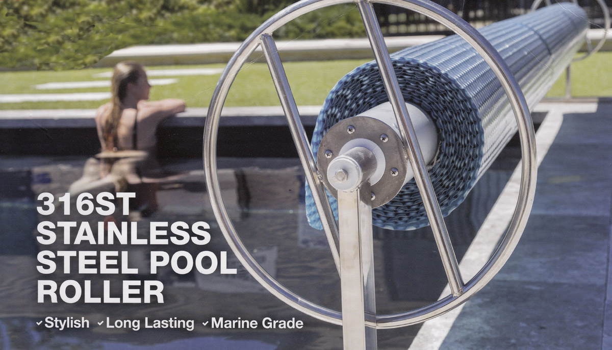Daisy 316 Stainless & Electric Power Pool Cover Rollers