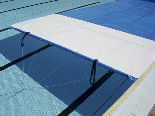Commercial pool cover harness