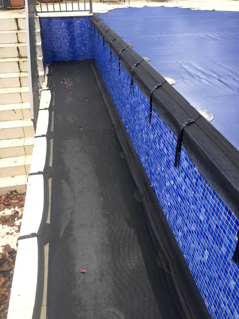 Infiinity edge & holding tank covers