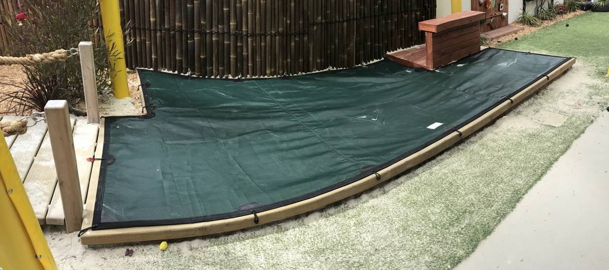 Sandpit Cover Specialist Child Safe Attachments