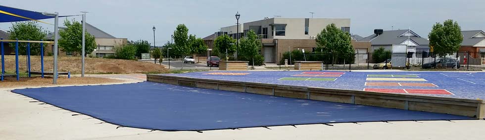 Large School Sandpit Cover