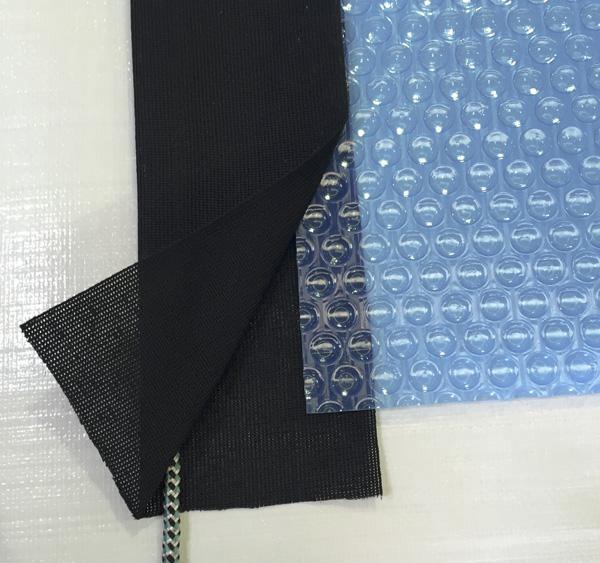 Pool Cover Wind Skirt