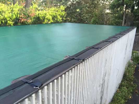 Pool Leaf Covers for Infinity Vanishing Wet Edge Pools - Just Covers