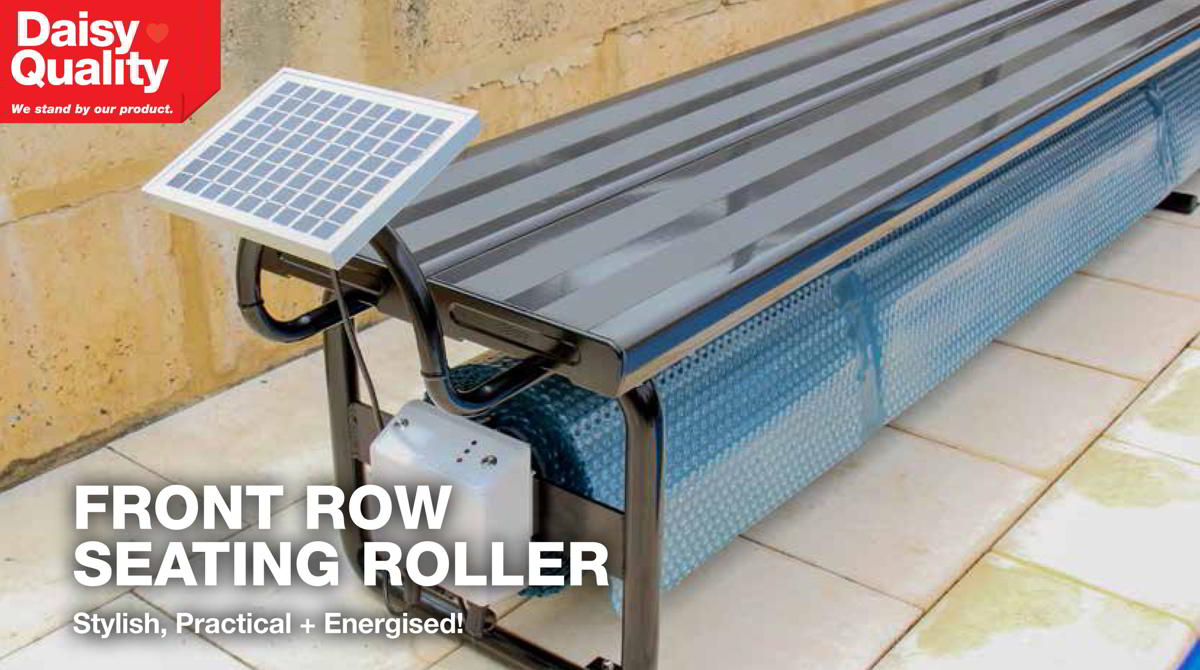 Electric Pool Cover Reel and Solar Roller