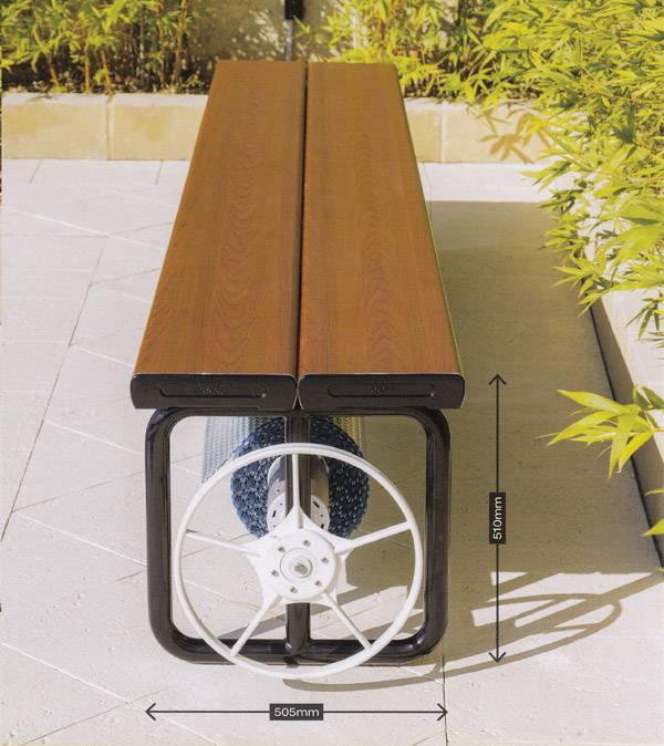 A Manual Concealed Pool Cover Roller Can Make Stylish Seating